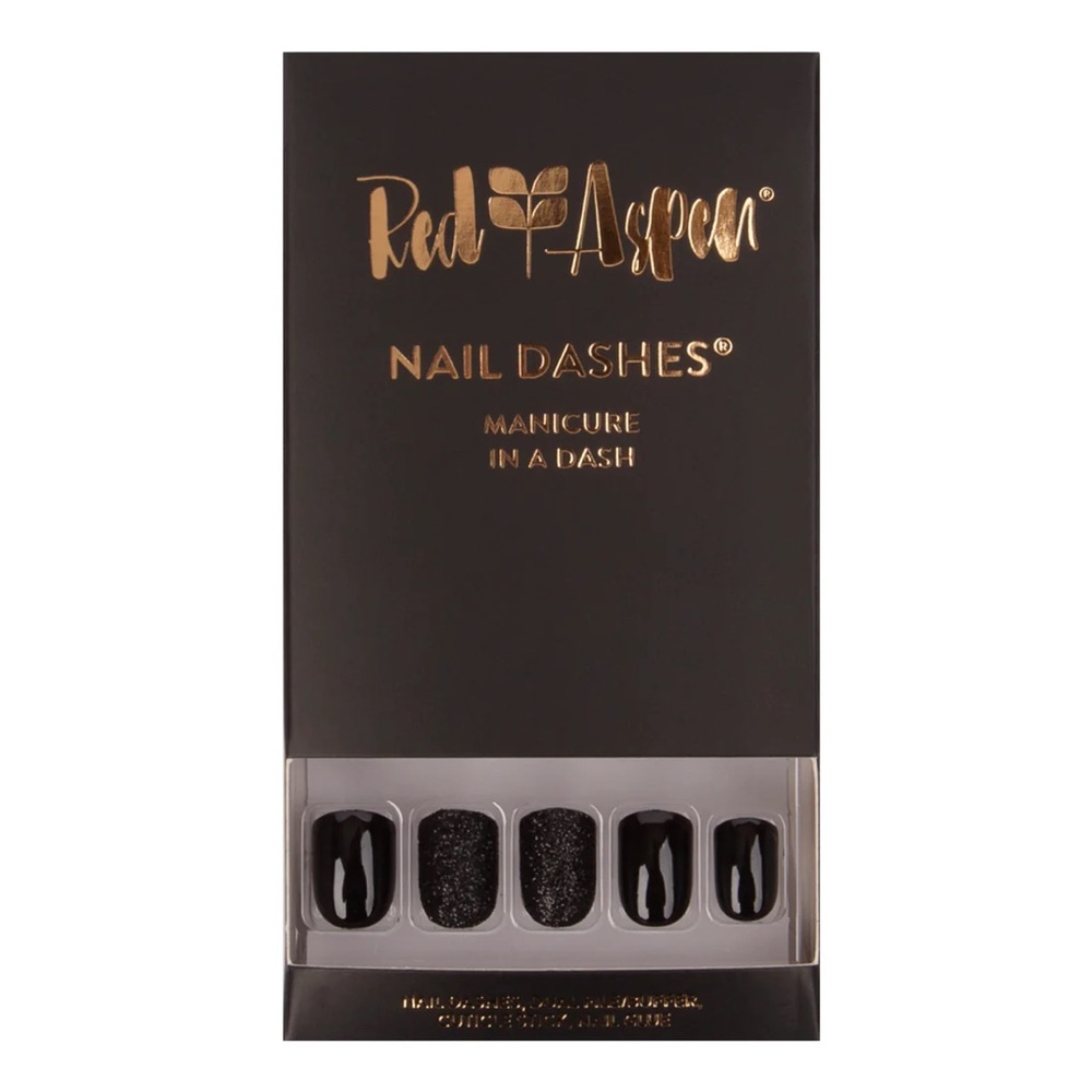 Red aspen nail dashes